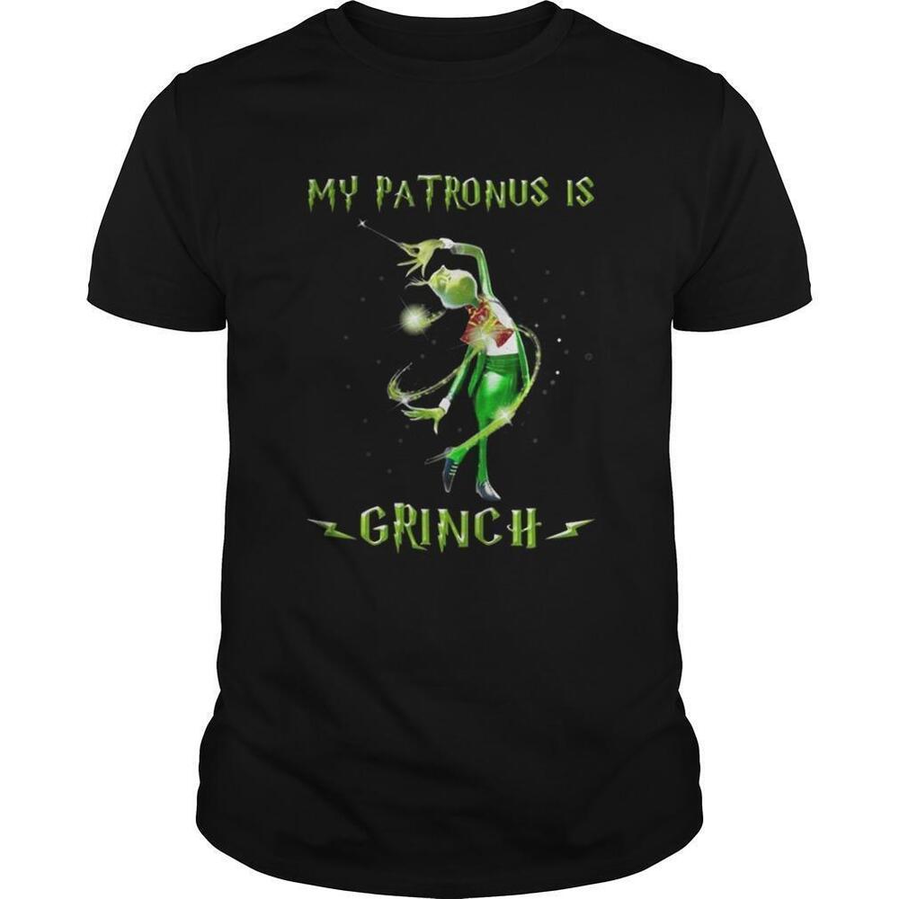 Harry Potter My Patronus Is A Grinch Christmas Shirt